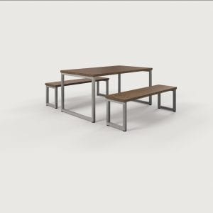 Industrial steel table&bench