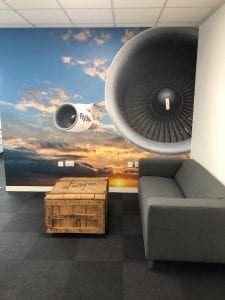 fly us office interior
